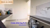 850 Sq ft Carpet 2 bhk for sale at Hadapsar in 75L